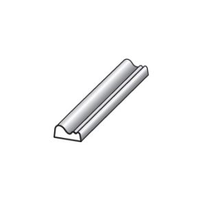 BAGUETTE 7x14x2400mm bois dur blanc