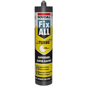 SOUDAL FIX ALL TURBO blanc mastic/colle