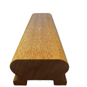 Rampe  escalier moulurée CHENE  44X68MM