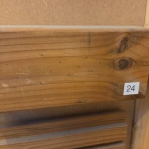 THERMOWOOD 42X68MM SAPIN CHEVRON S4SE4E